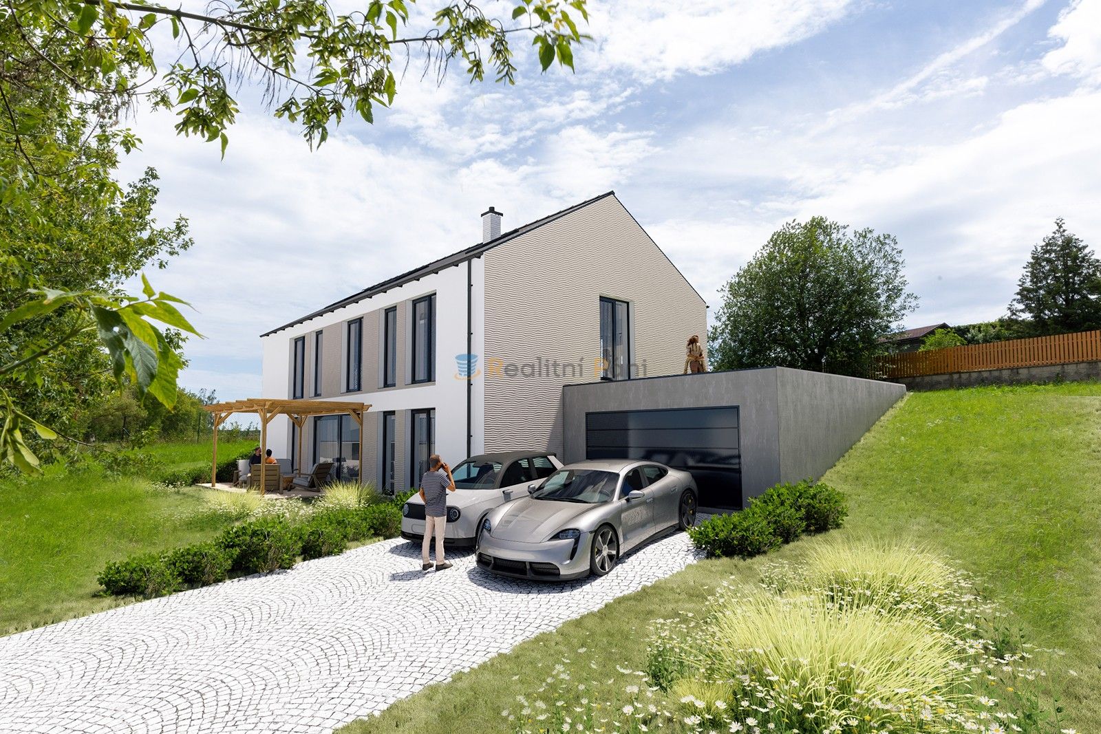 Pozemky pro bydlení, Velké Popovice, 1 493 m² - 1