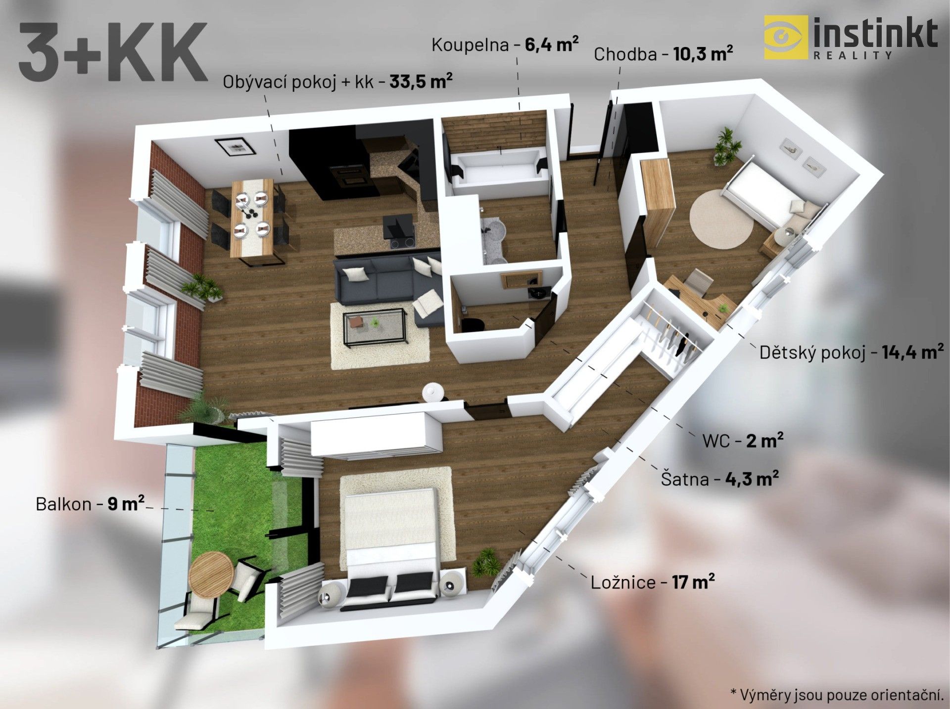 Prodej byt 3+kk - Klementova, Praha, 98 m²