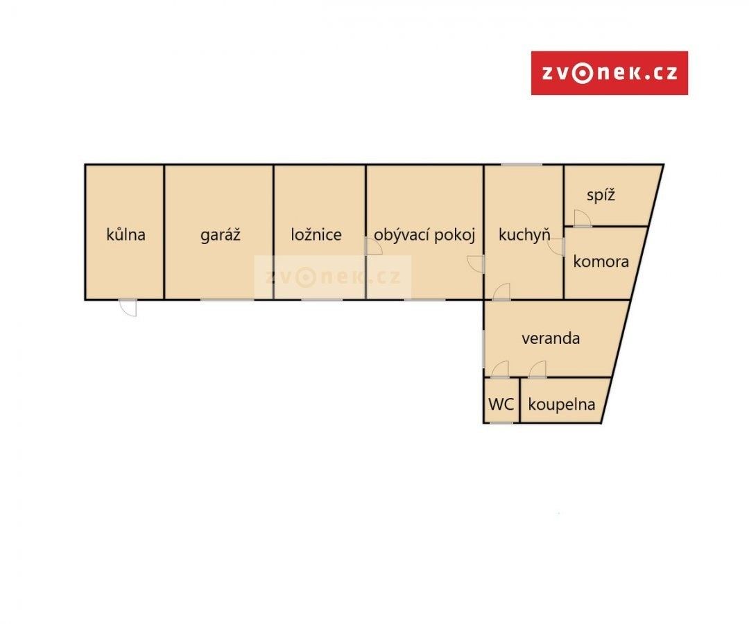 Prodej rodinný dům - Horní Lapač, 65 m² - 5