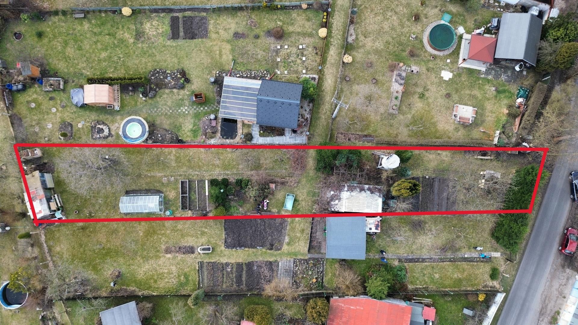 Zahrady, Březová, Děčín