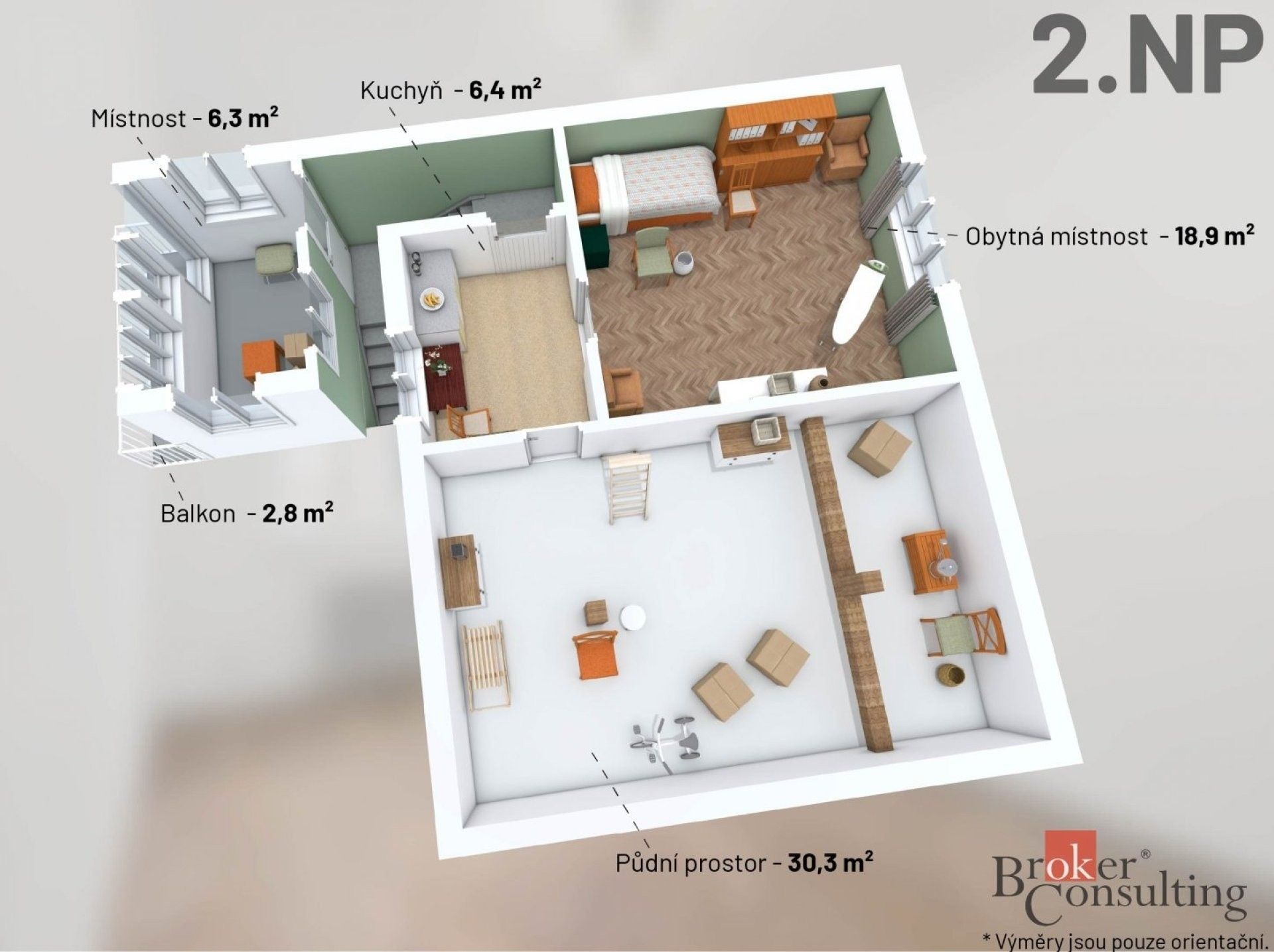 Pozemek pro bydlení · 1 114 m² · Hliník, Bučovice - 3