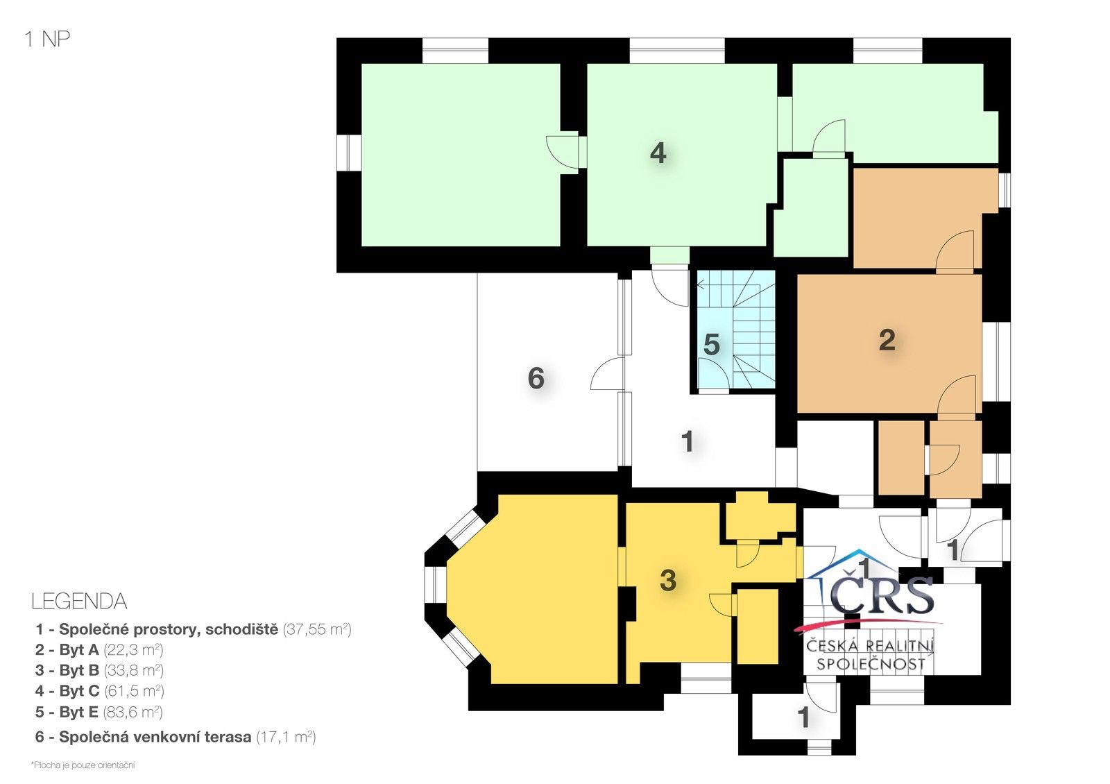 2+kk, Rozhled, Mělník, 62 m² - 2