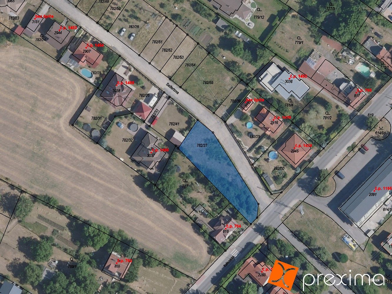 Pozemek pro bydlení, 78 m²