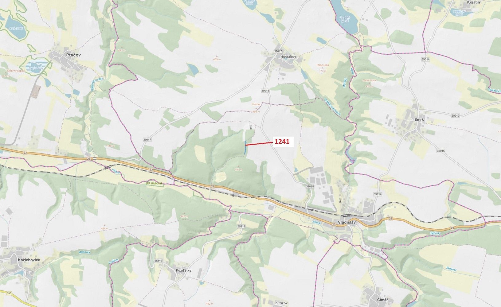 Lesy, Vladislav, okres Třebíč, Kraj Vysočina - 1