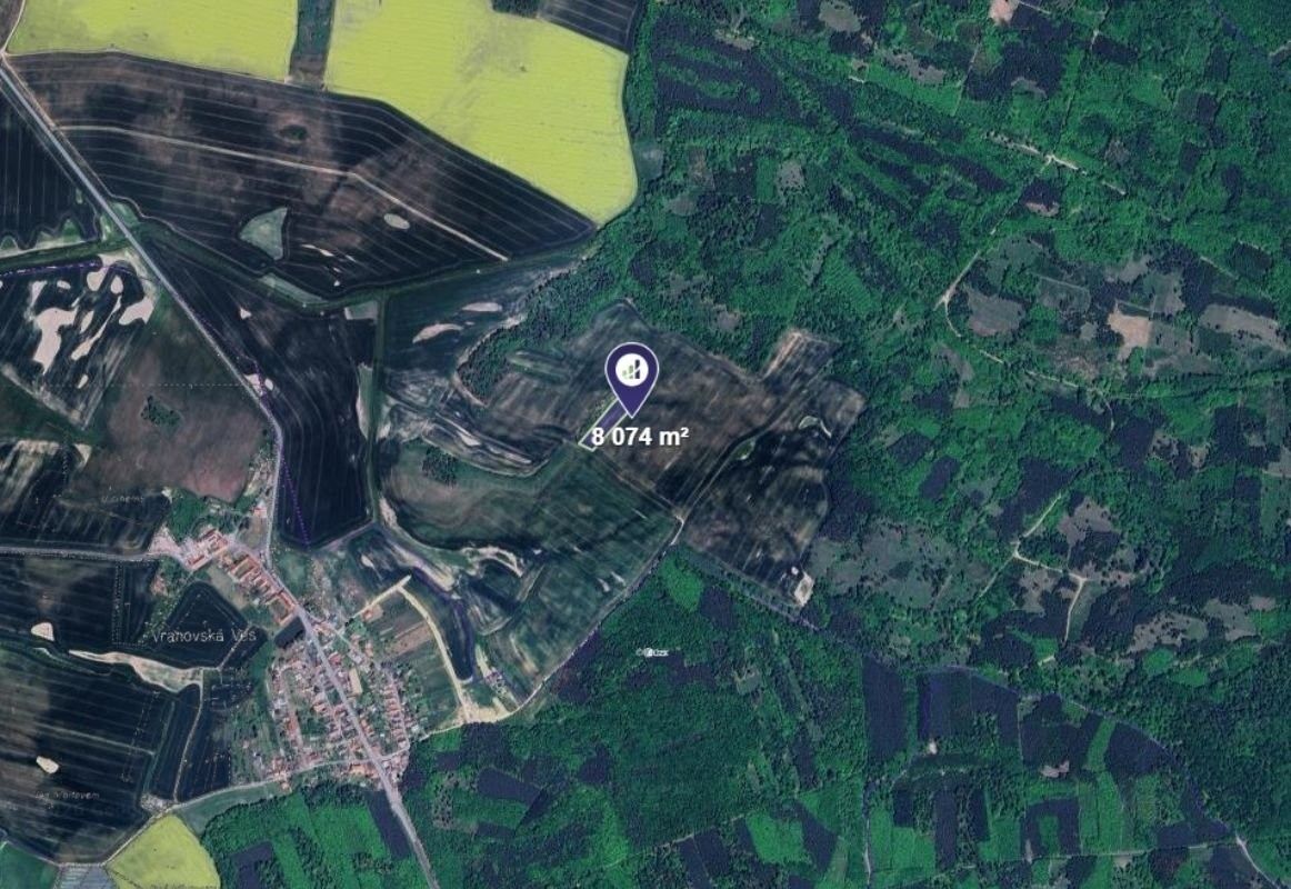 Prodej zemědělský pozemek - Pavlice, 8 074 m²