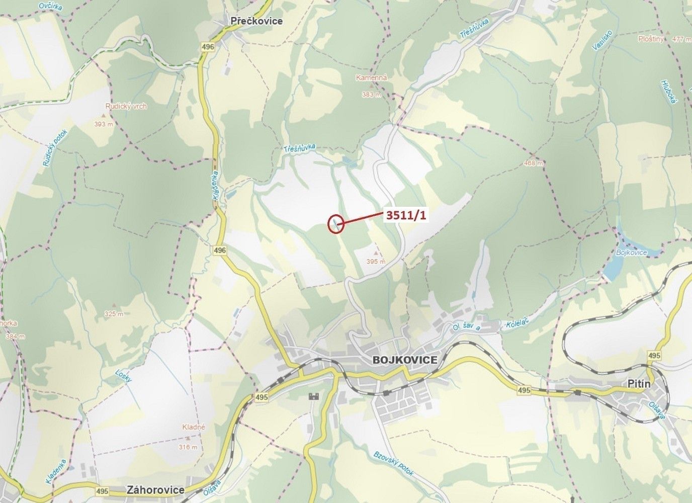 Lesy, Bojkovice, okres Uherské Hradiště, Zlínský kraj - 1