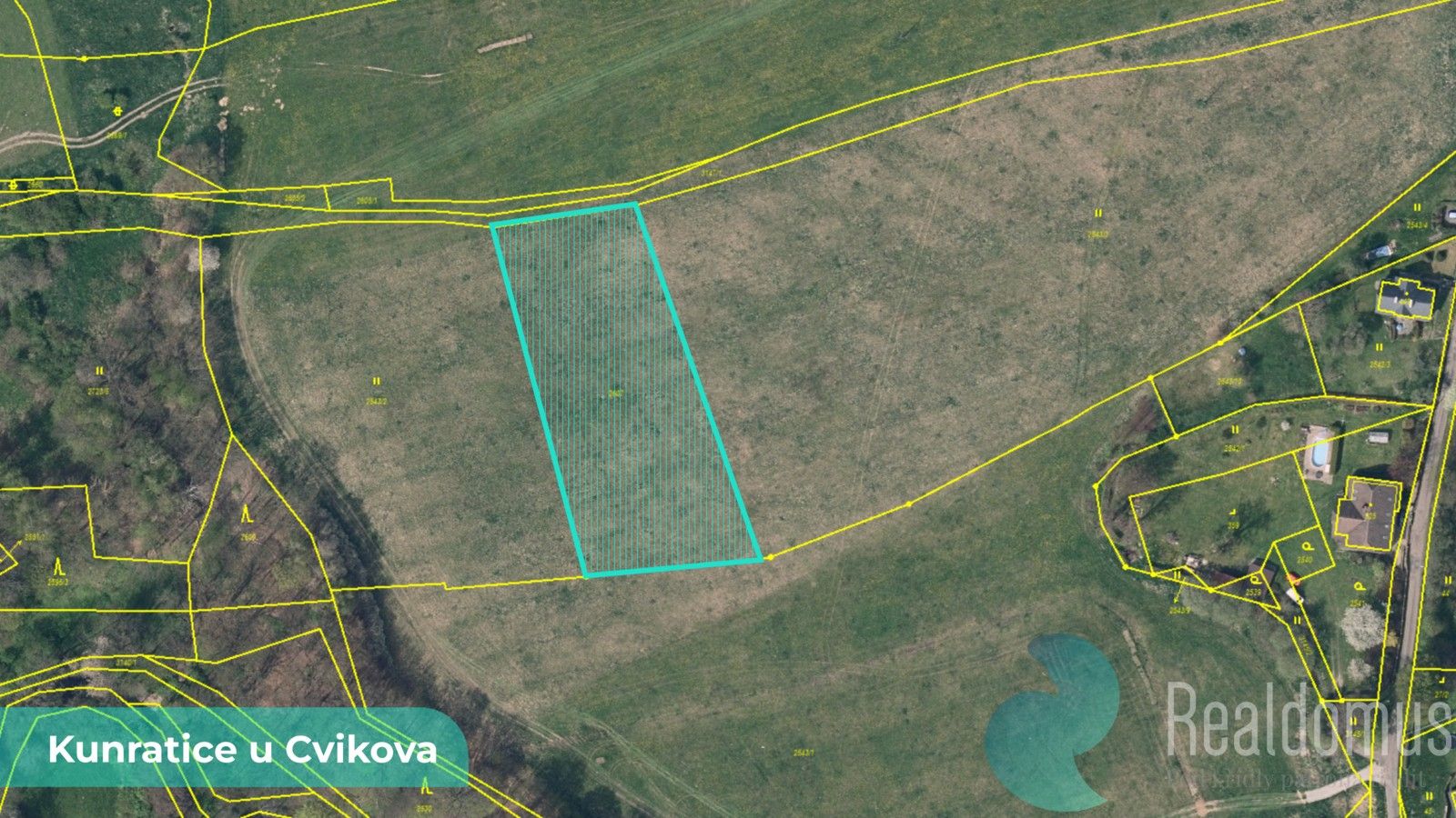 Prodej louka - , Kunratice u Cvikova, 4 m²