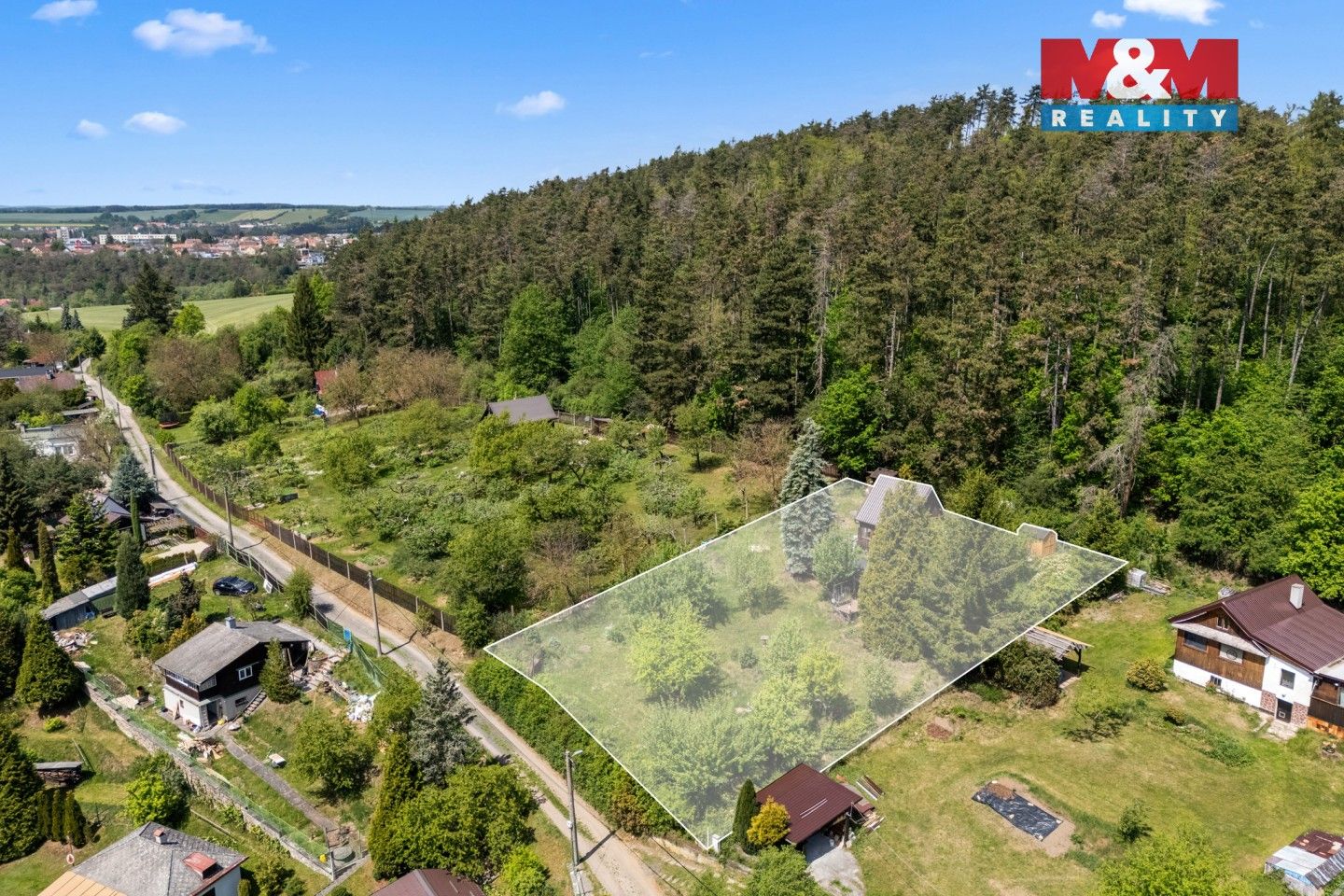 Chaty, V Podlesí, Chrást, 34 m² - 1