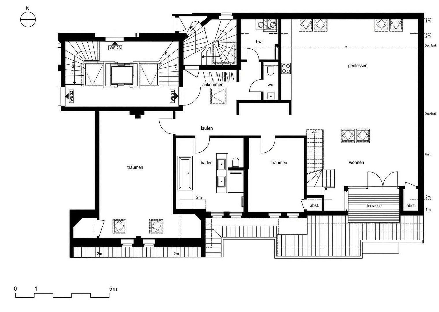 3+kk, Berlin Wilmersdorf Berlin 14197, 170 m² - 2