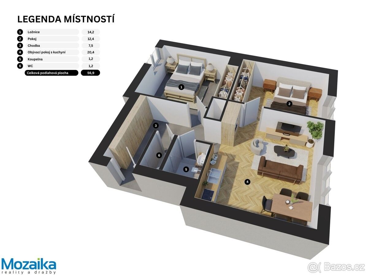 Pronájem byt - Lanškroun, 563 01