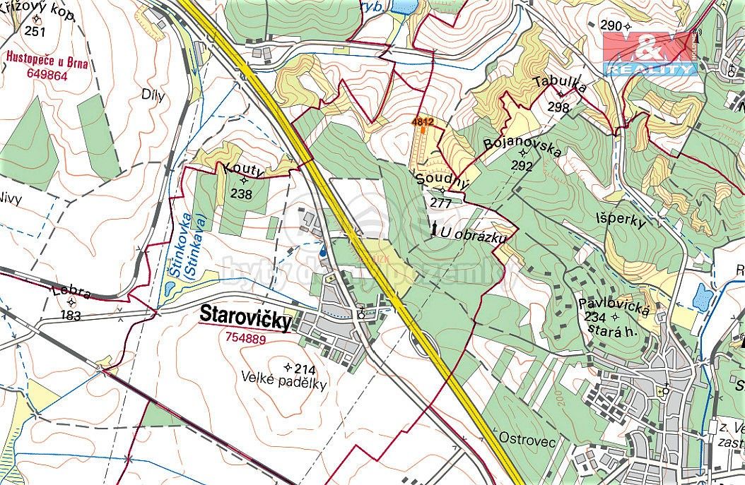 Prodej louka - Starovičky, okres Břeclav, Jihomoravský kraj - 5