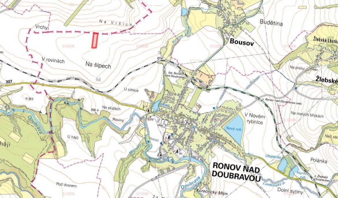Prodej zemědělský pozemek - Ronov nad Doubravou