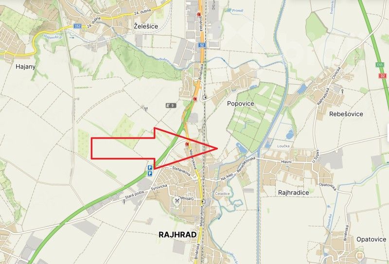 Prodej zemědělský pozemek - Rajhrad