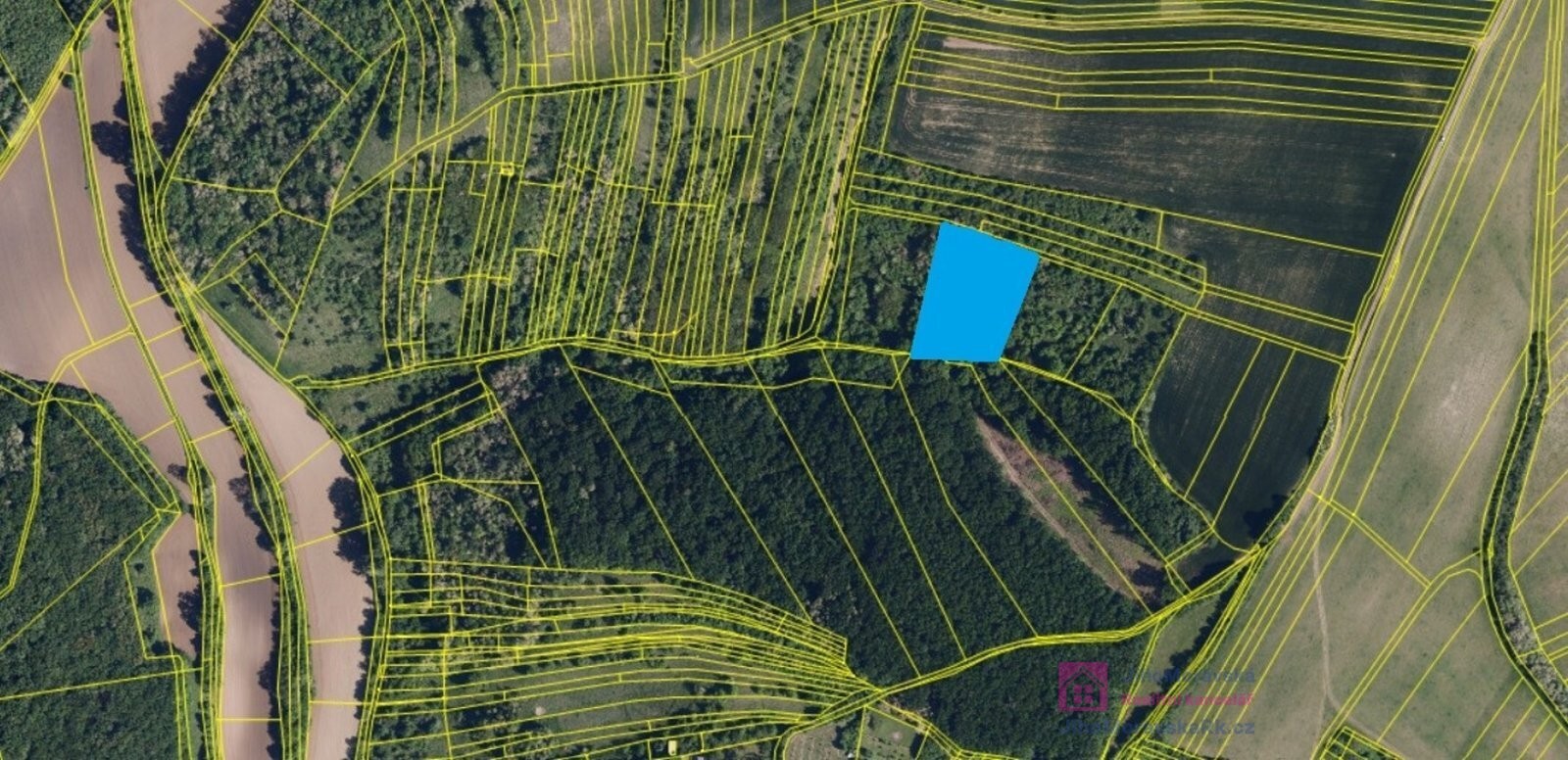 Prodej les - Klobouky u Brna, 4 858 m² - 5