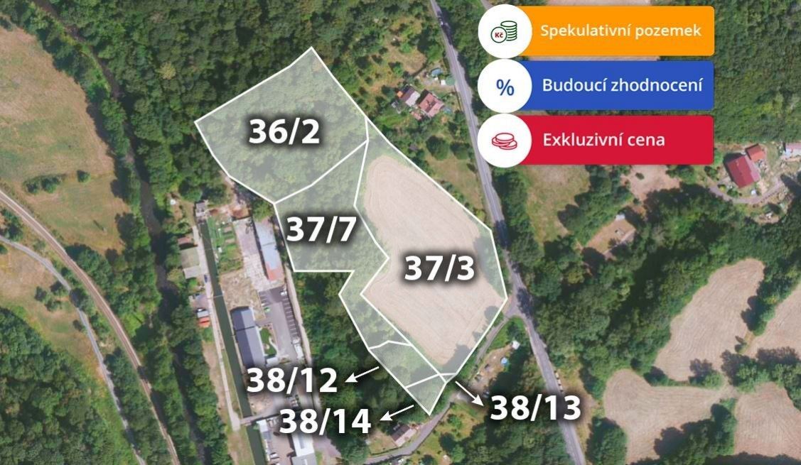 Prodej les - Děčín Xxvii-Březiny, Česko, 12 365 m²
