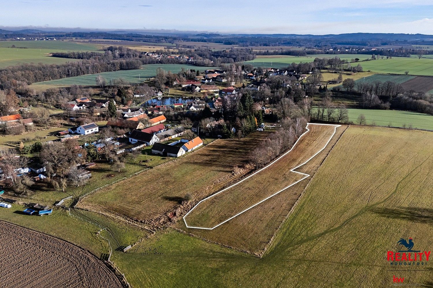 Pozemky pro bydlení, Třebějice, okres Tábor, Jihočeský kraj - 1