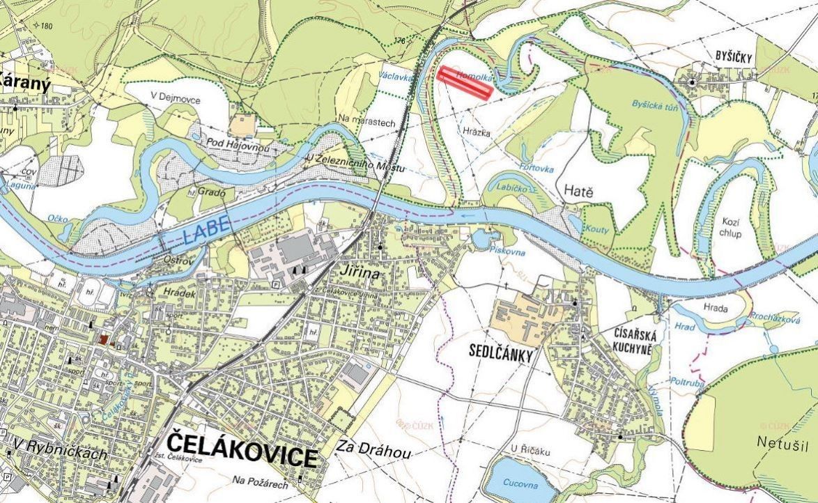 Prodej zemědělský pozemek - Sedlčánky, Čelákovice, 16 562 m²