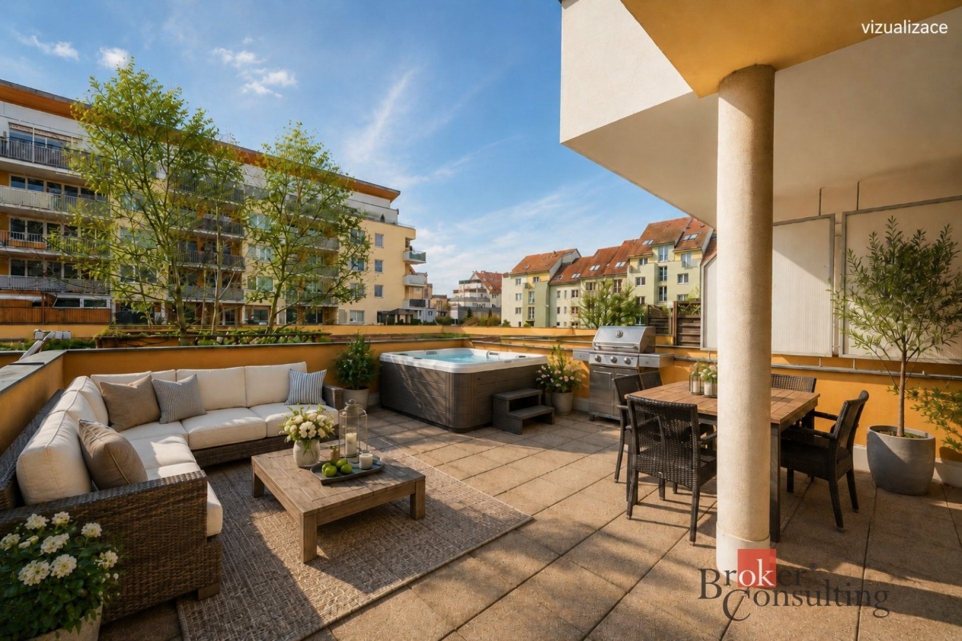 Byt 1+kk · 40 m² · Holzova, Brno - 3