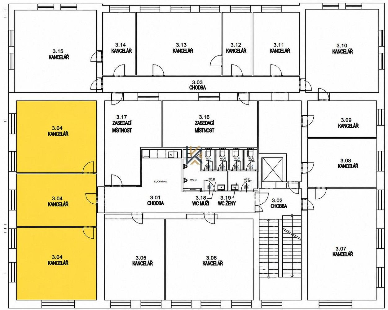 Kancelář · 98 m² · Praha - Smíchov, okres Praha 5, Hlavní město Praha - 3