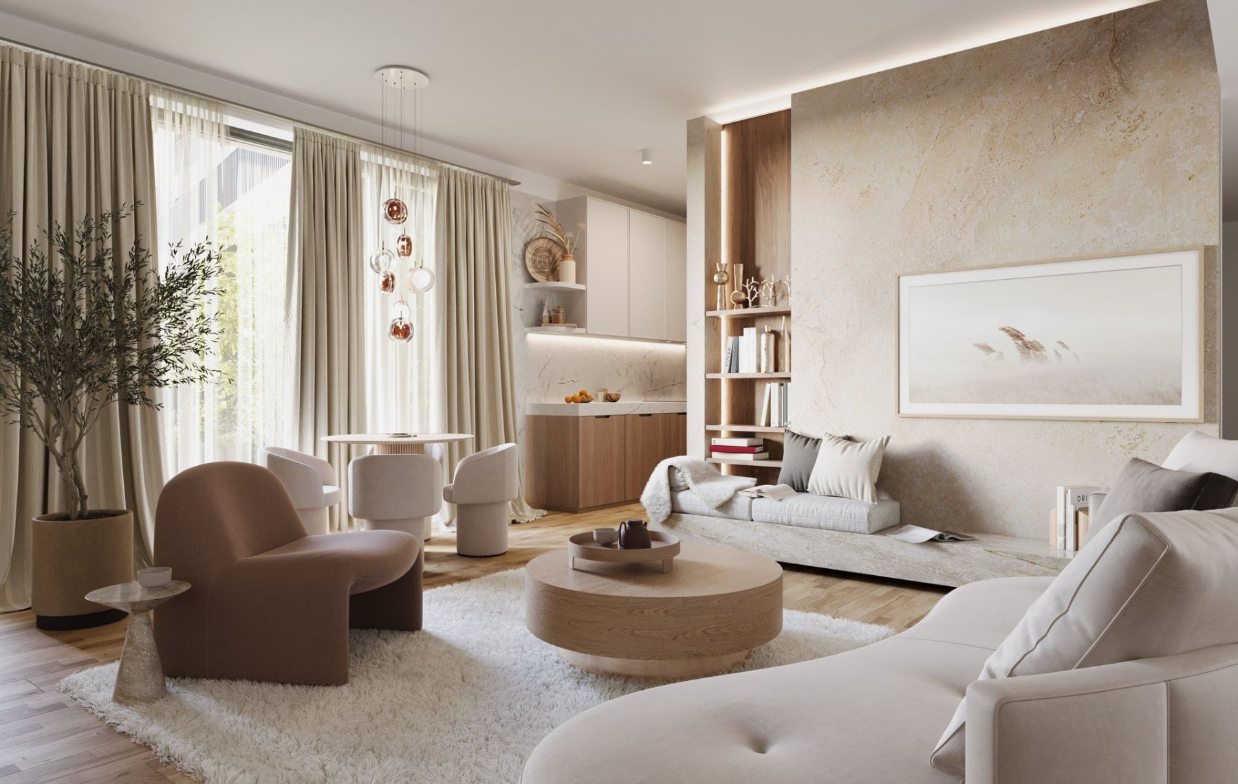 3+kk, Na Laurové, Praha - Smíchov, 95 m² - 2