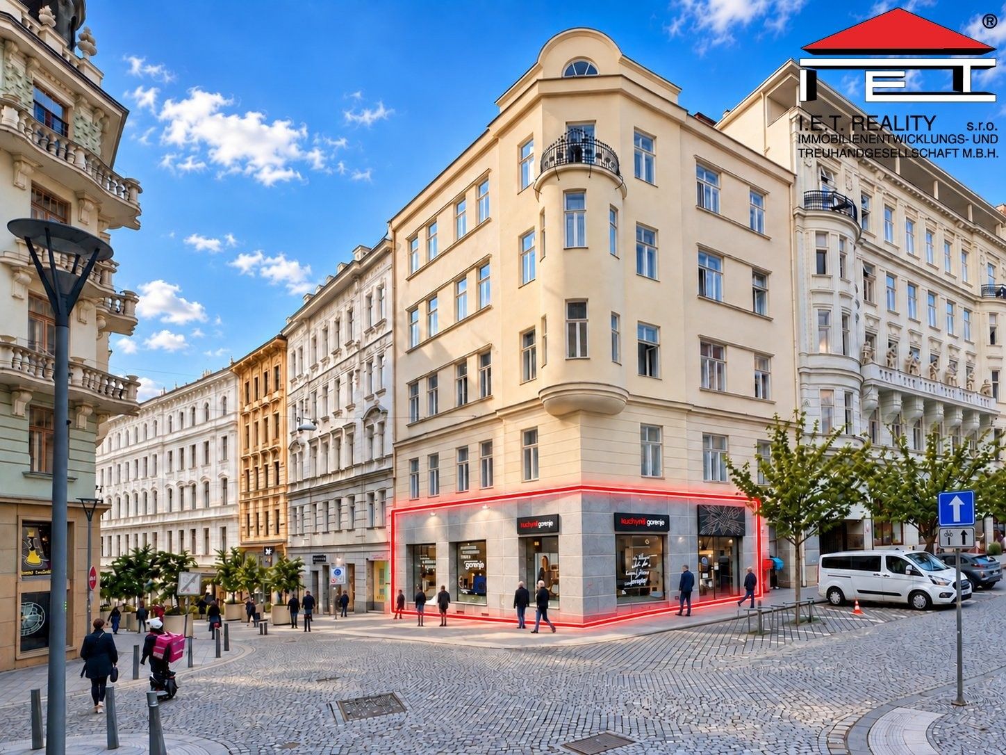 Obchodní prostory, Dominikánské náměstí, Brno, 109 m² - 1