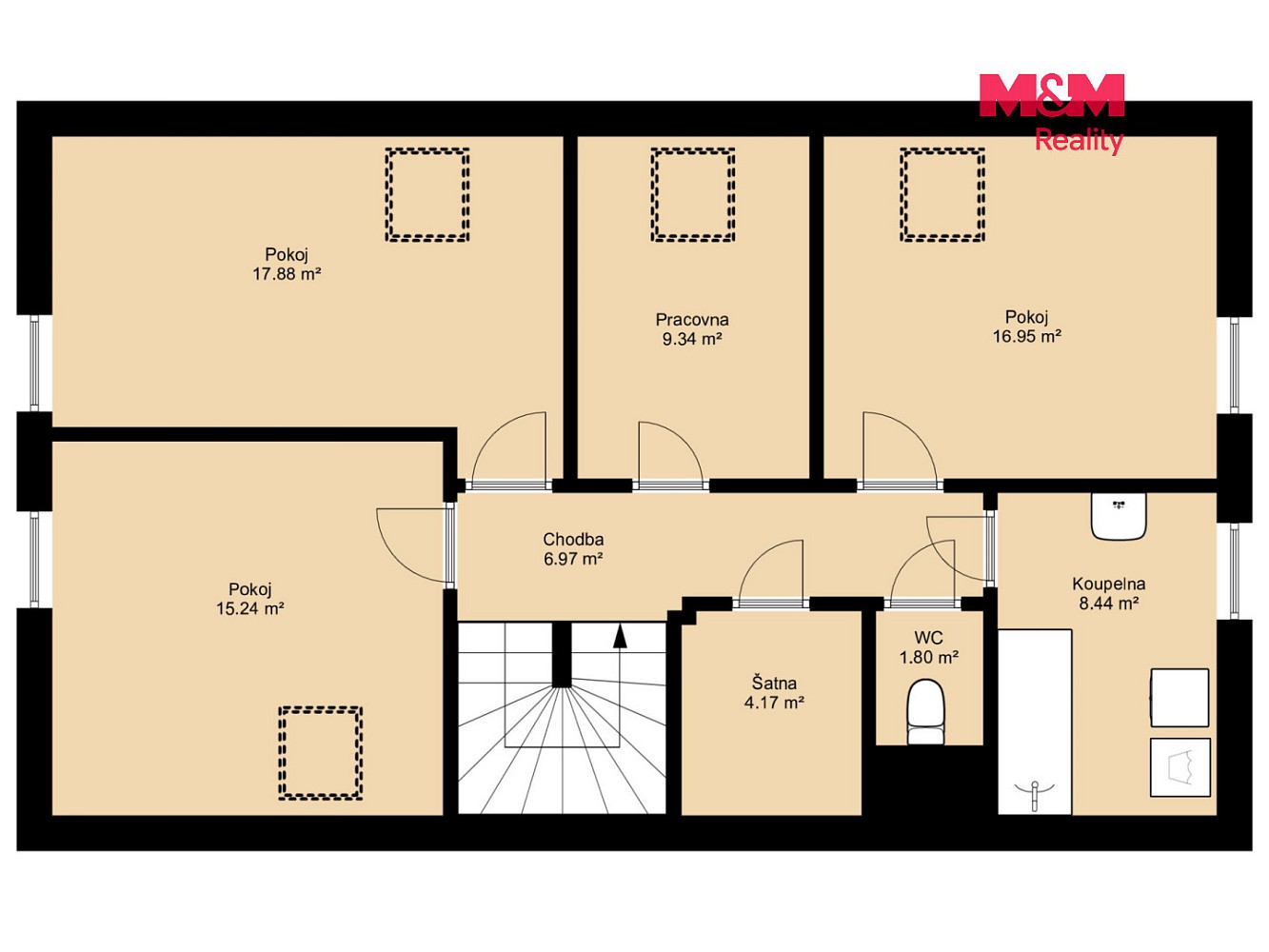 Prodej rodinný dům - Chlum u Třeboně, okres Jindřichův Hradec, 145 m² - 2