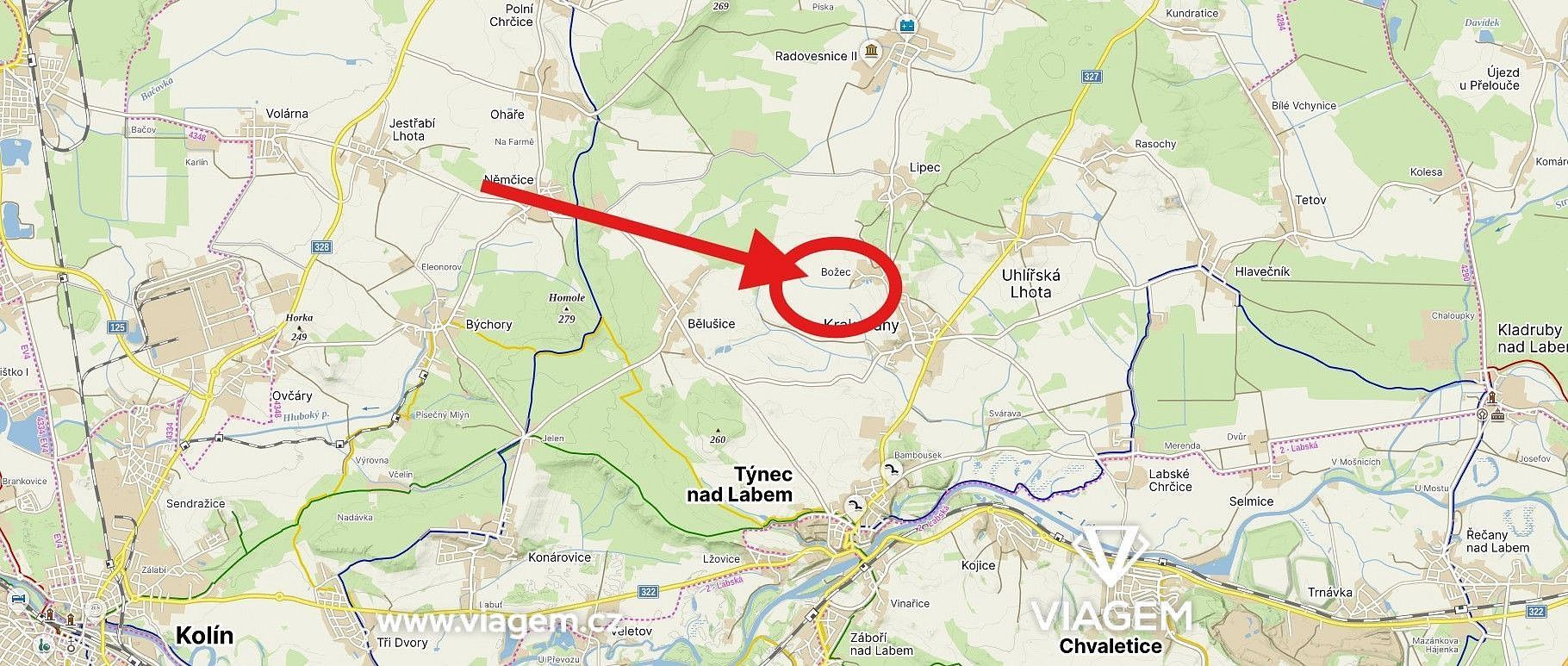 Zemědělský pozemek, 1 424 m²