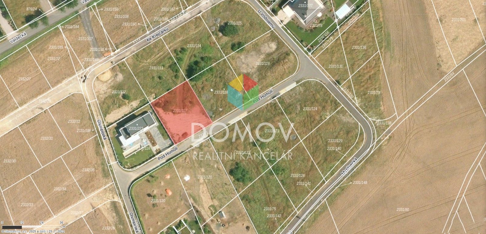 Prodej pozemek pro bydlení - Pod Homolí, Hořovice, 800 m²