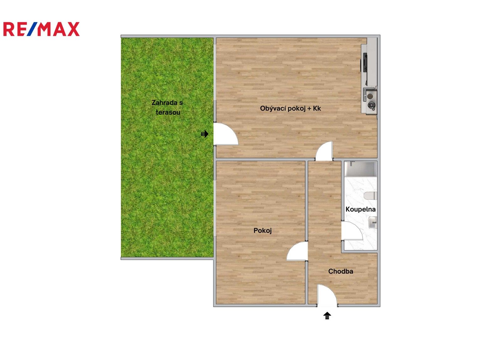 Prodej byt 2+kk - Rychtáře Petříka, Praha, 54 m²