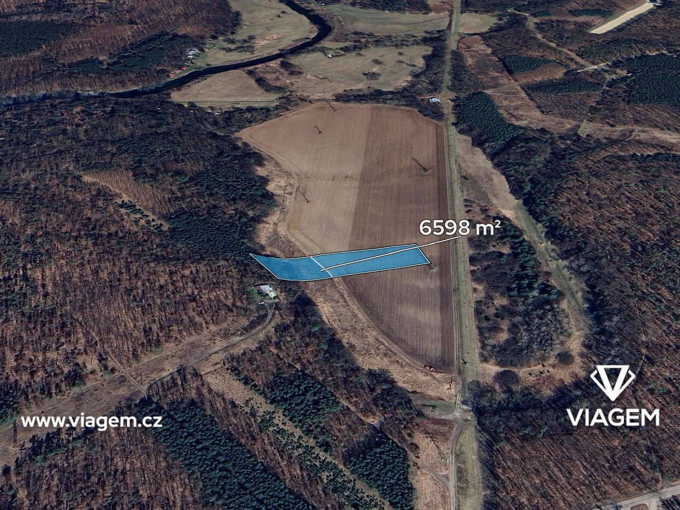 Zemědělský pozemek, 3 848 m²