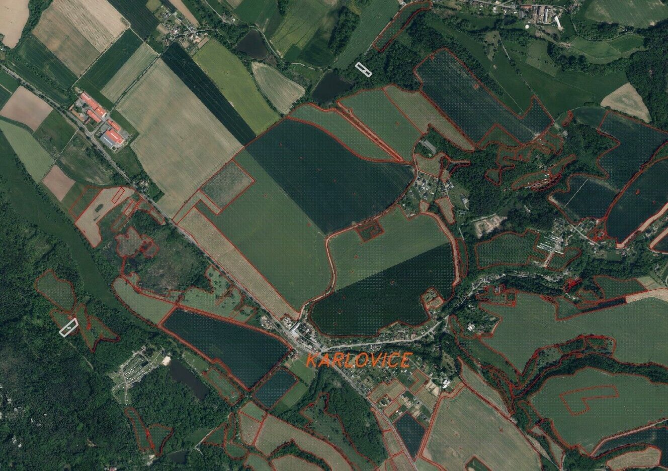 Prodej zemědělský pozemek - Karlovice, 5 206 m² - 5