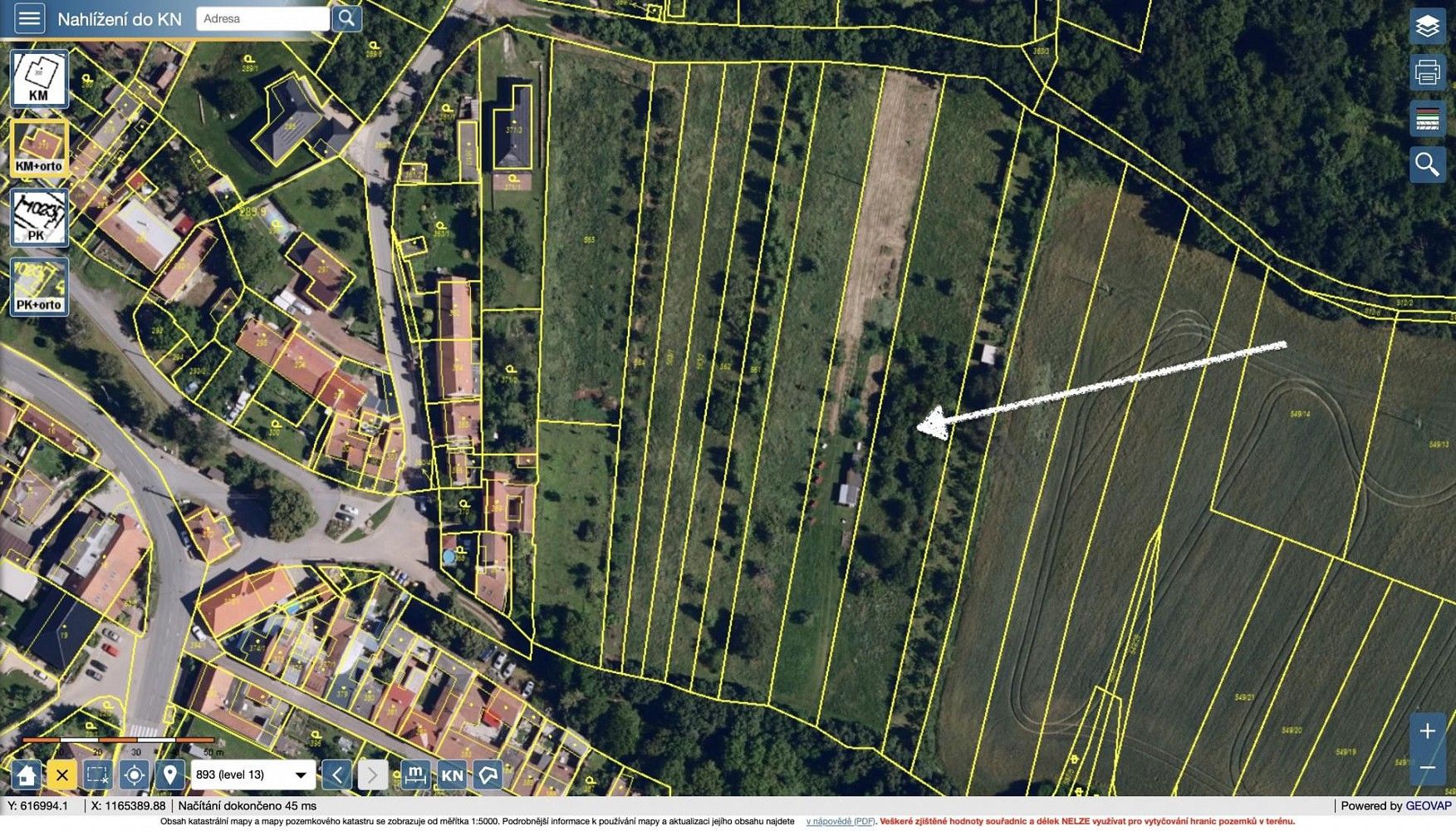 Prodej zahrada - Oslavany - Padochov, okres Brno-venkov, Jihomoravský kraj - 2