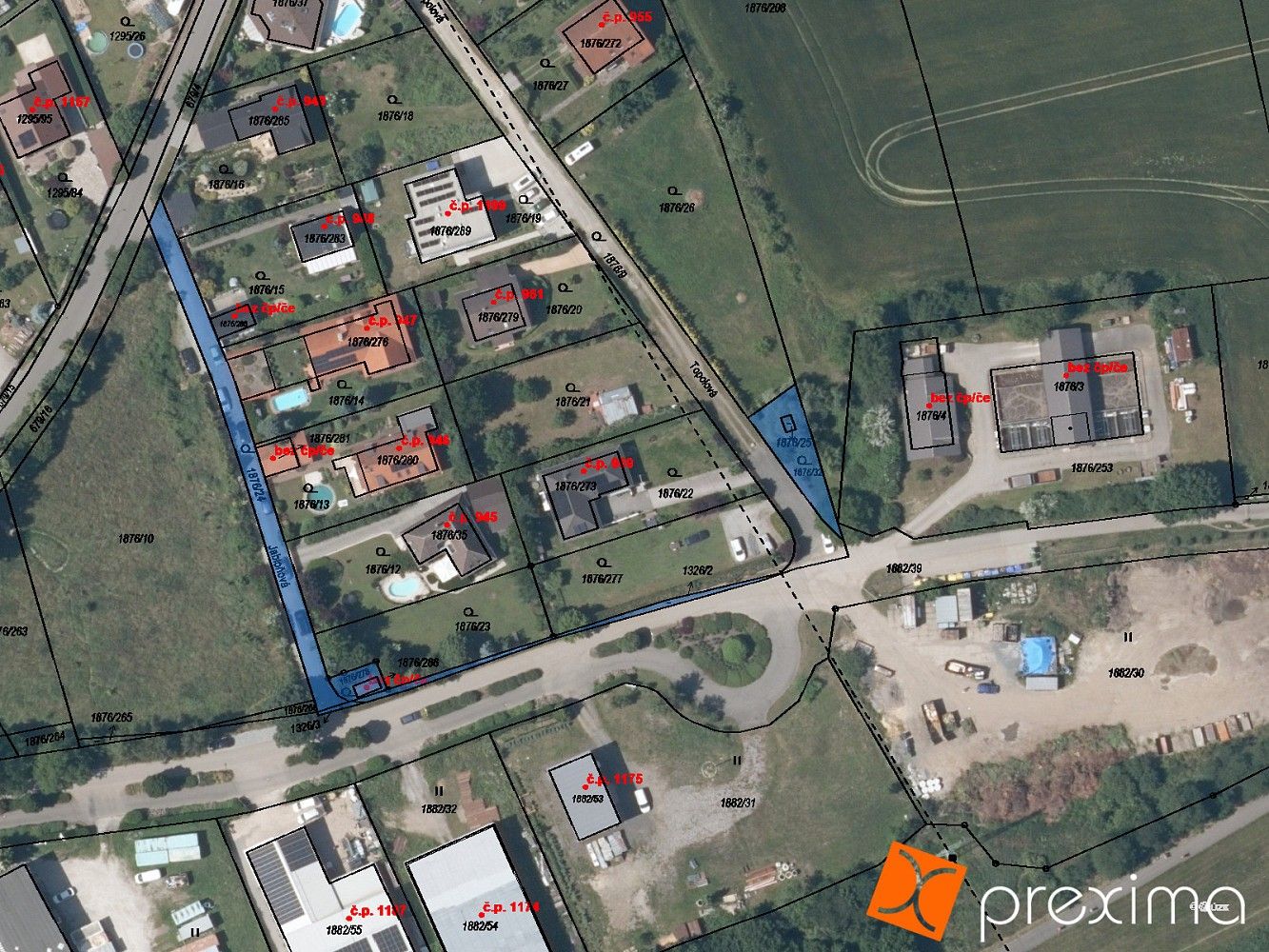 Komerční pozemek, 204 m²