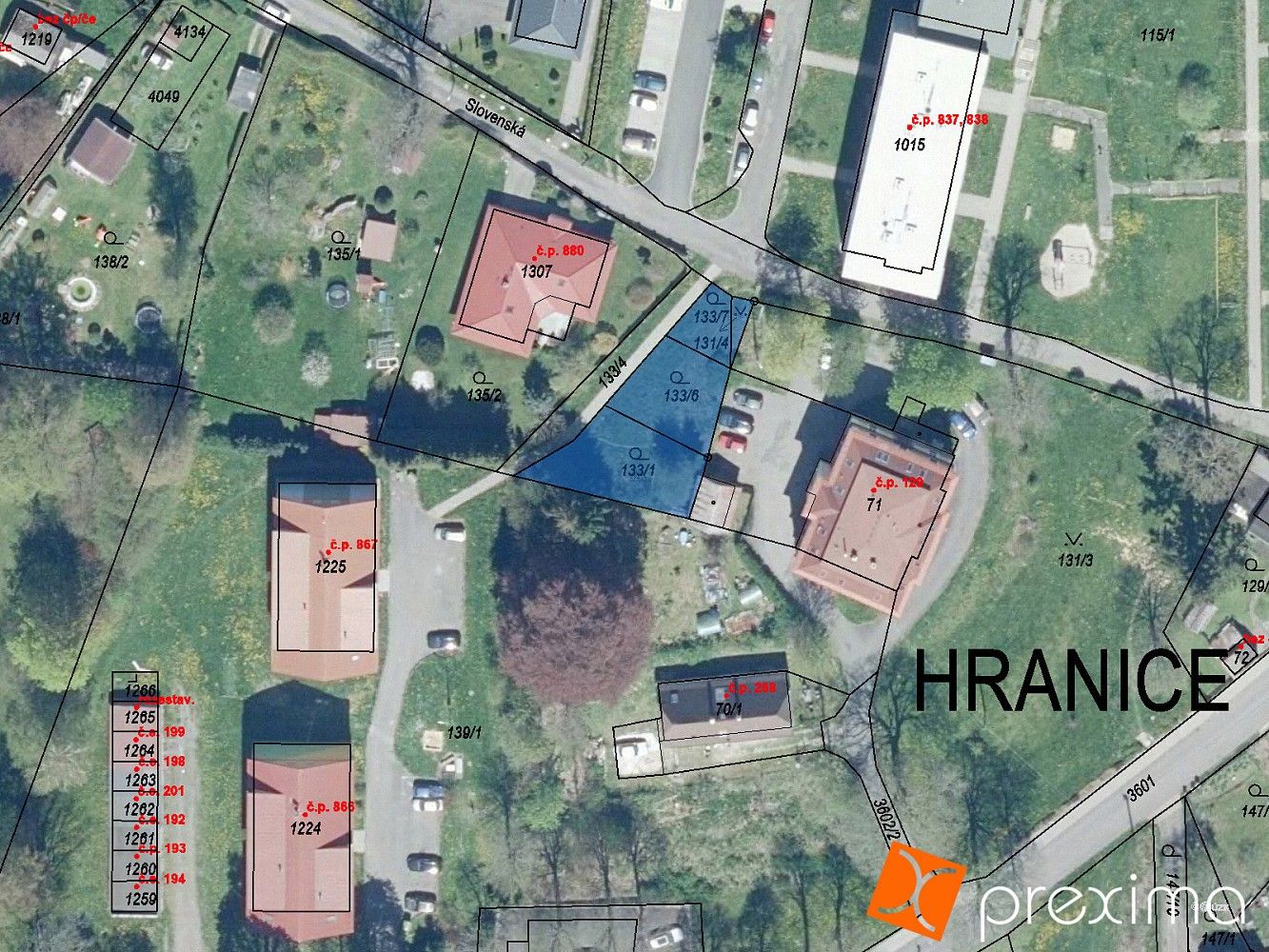 Pozemky pro bydlení, Hranice, okres Cheb, Karlovarský kraj - 1