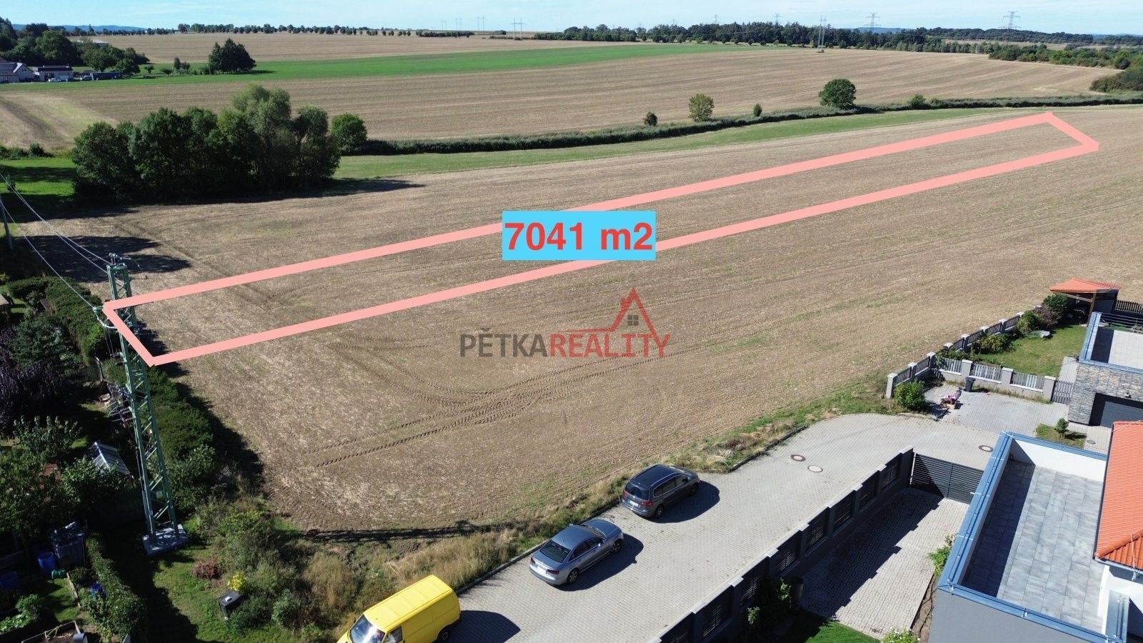 Pozemky pro bydlení, Za Brankou, Zlatníky-Hodkovice, 7 041 m²