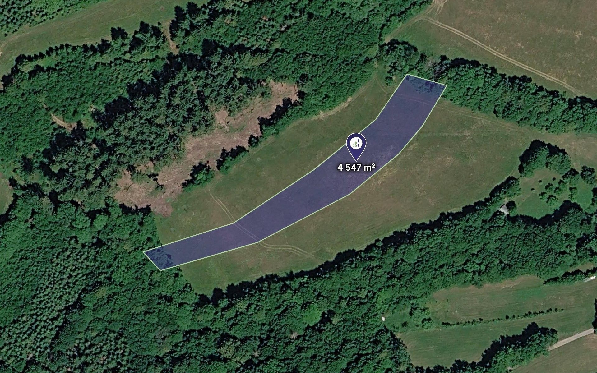 Louky, Leskovec, 4 547 m² - 1
