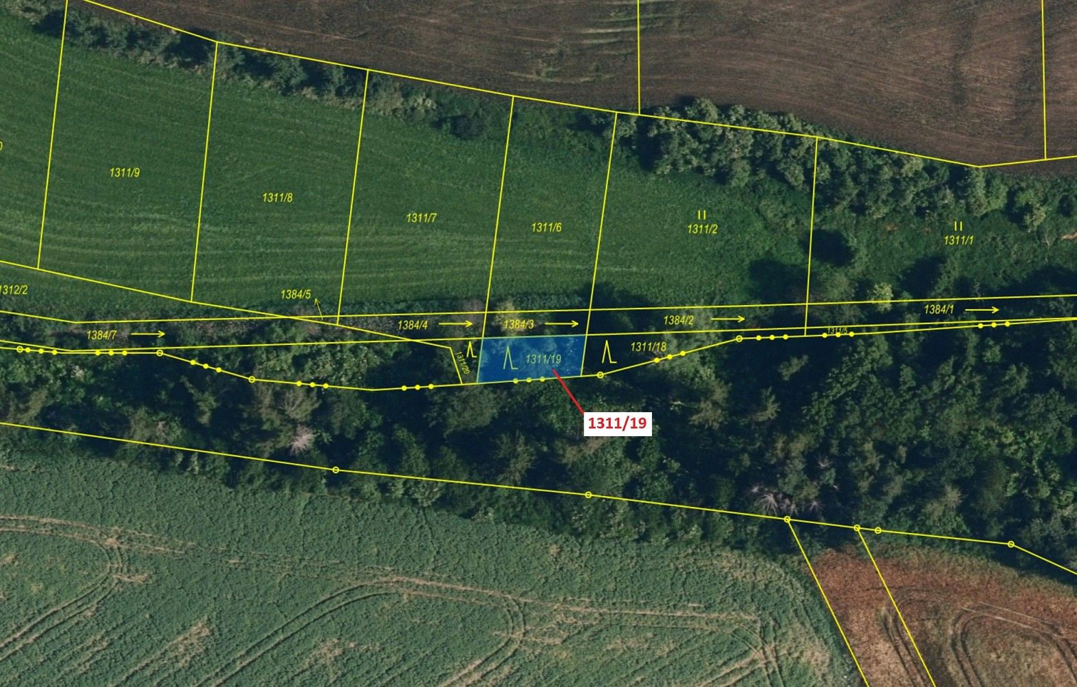 Prodej les - Lipník, okres Třebíč, Kraj Vysočina - 2