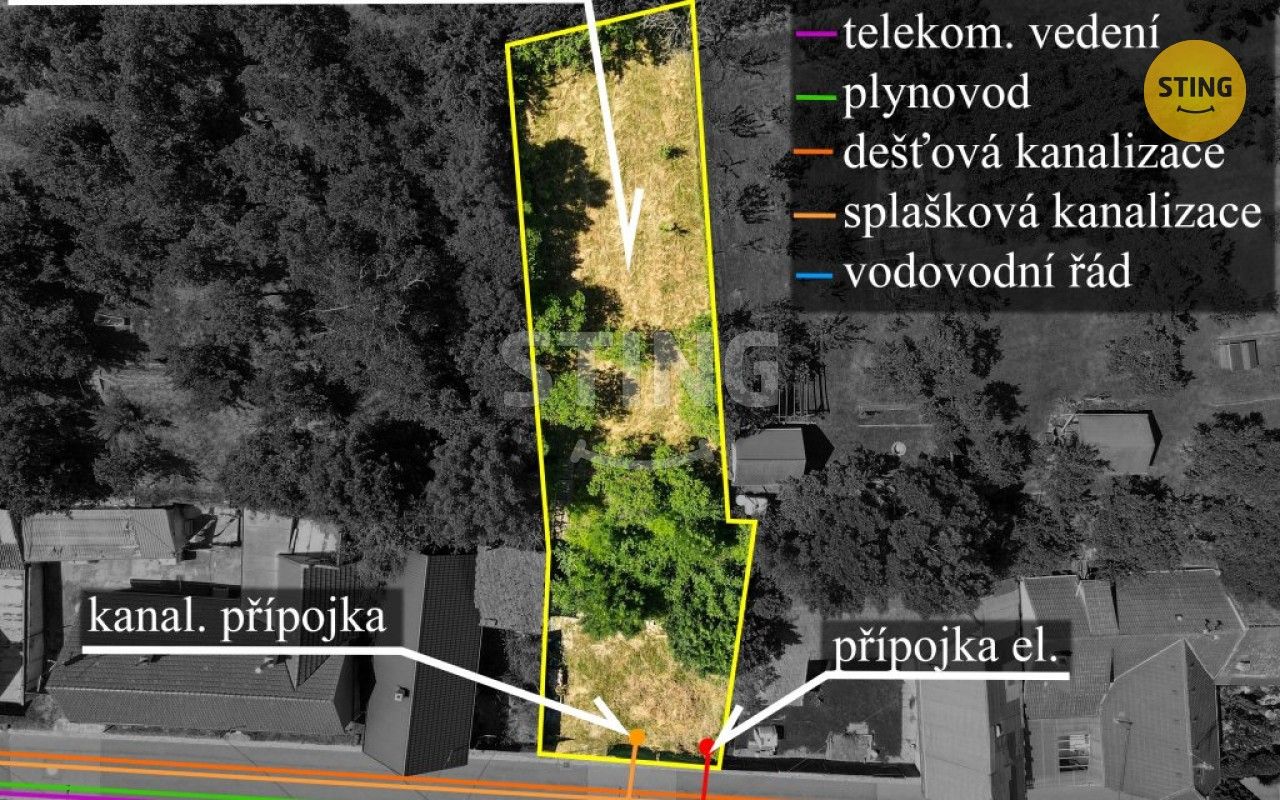 Pozemky pro bydlení, Břestek, 572 m²