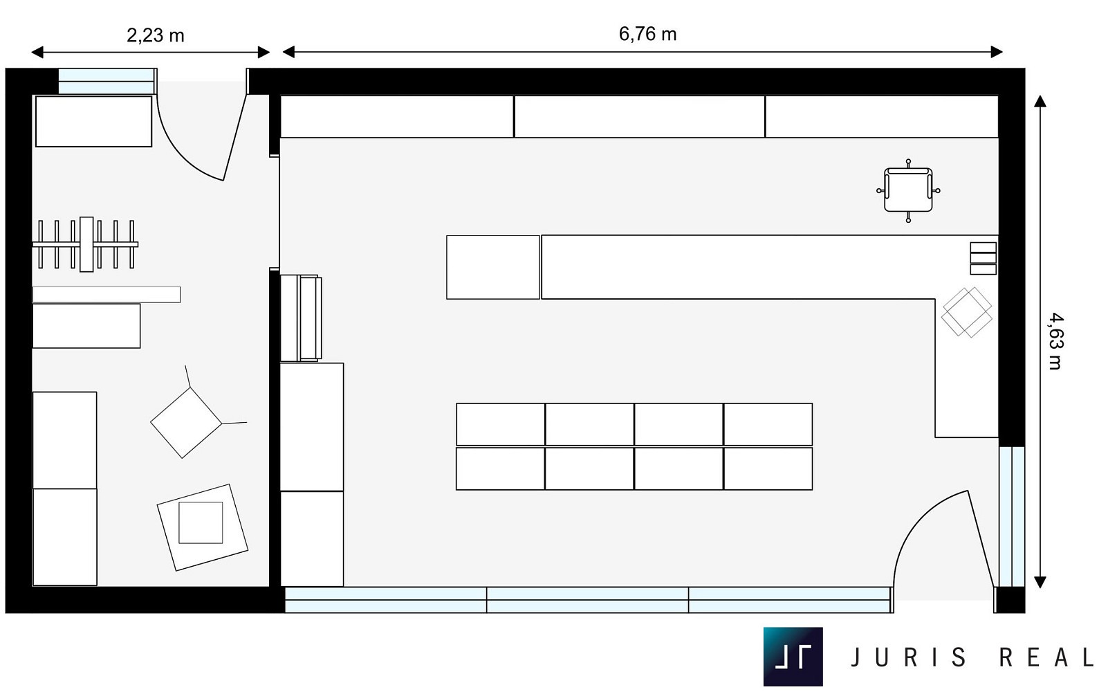 Obchodní prostory · 48 m² · Výjezdová, Praha 9 - Běchovice - 4