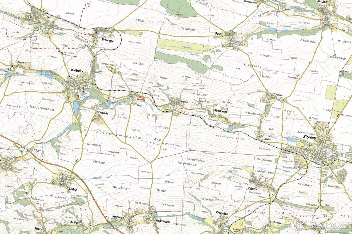 Prodej pozemek pro bydlení - Klobuky v Čechách, 273 74