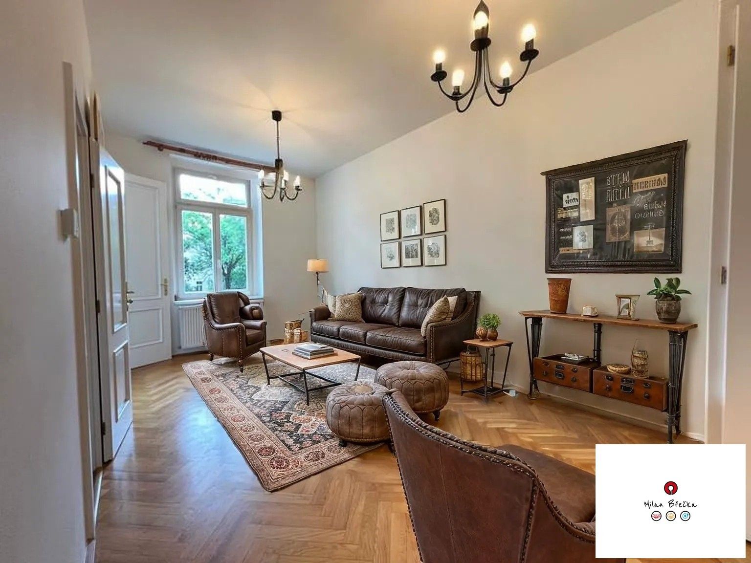 2+kk, Slezská, Praha, 54 m²