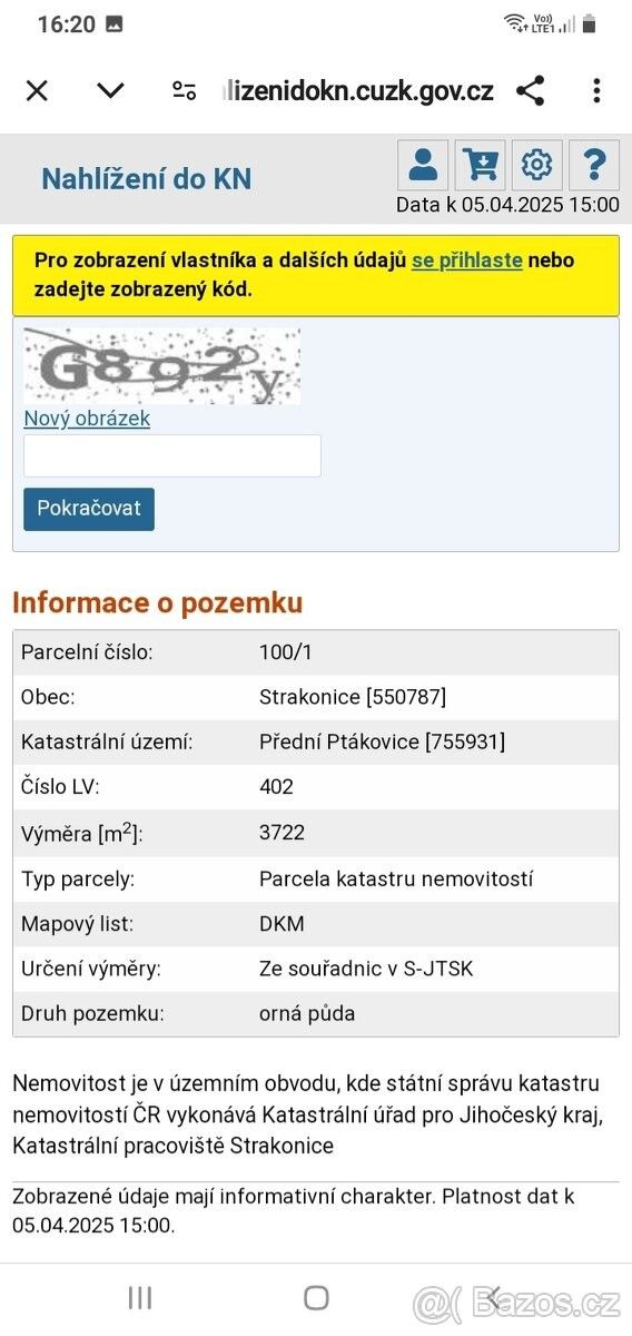 Pozemek pro bydlení · Strakonice, 386 01 - 4