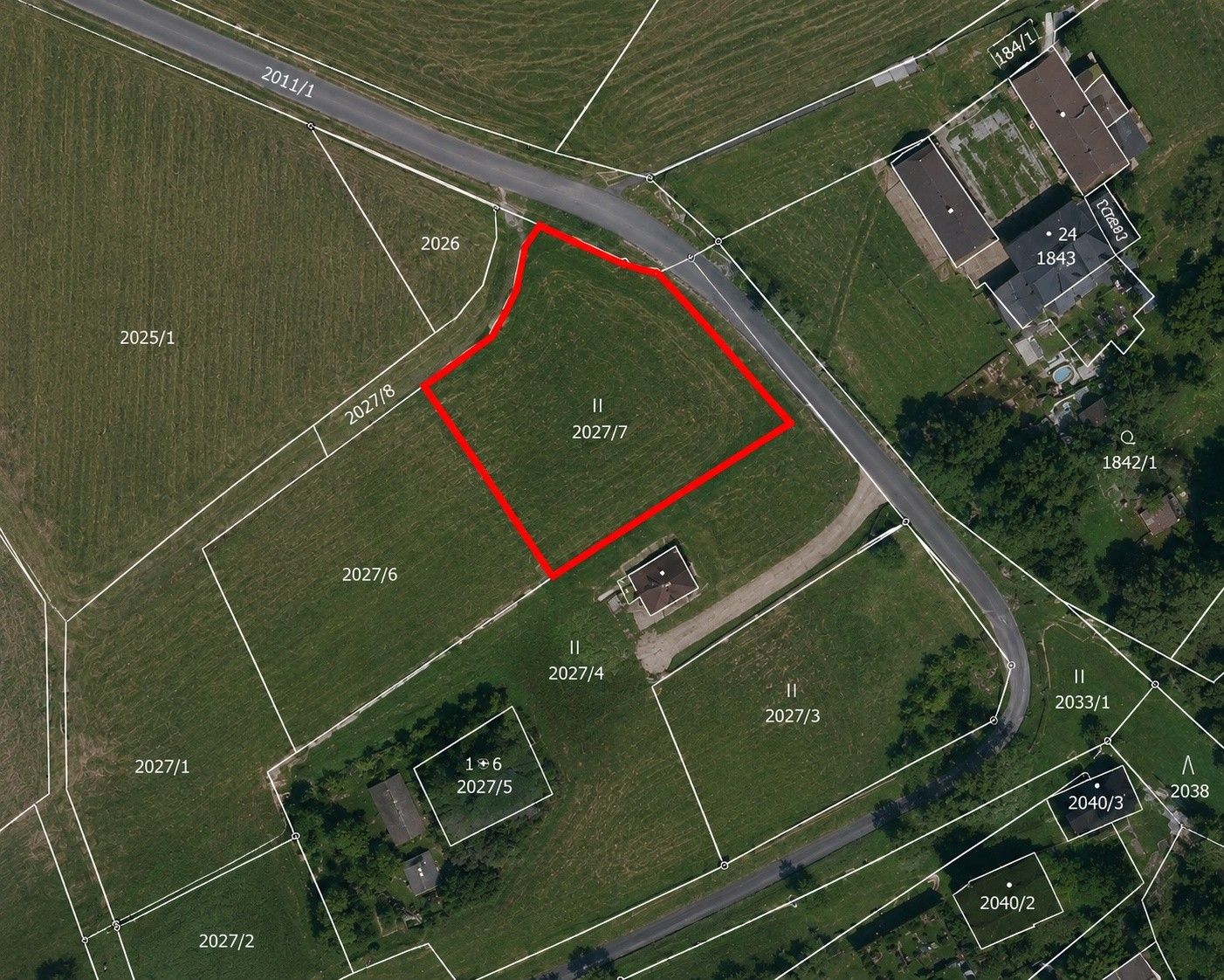 Pozemky pro bydlení, Lužní 1236, Třinec, 1 257 m² - 2