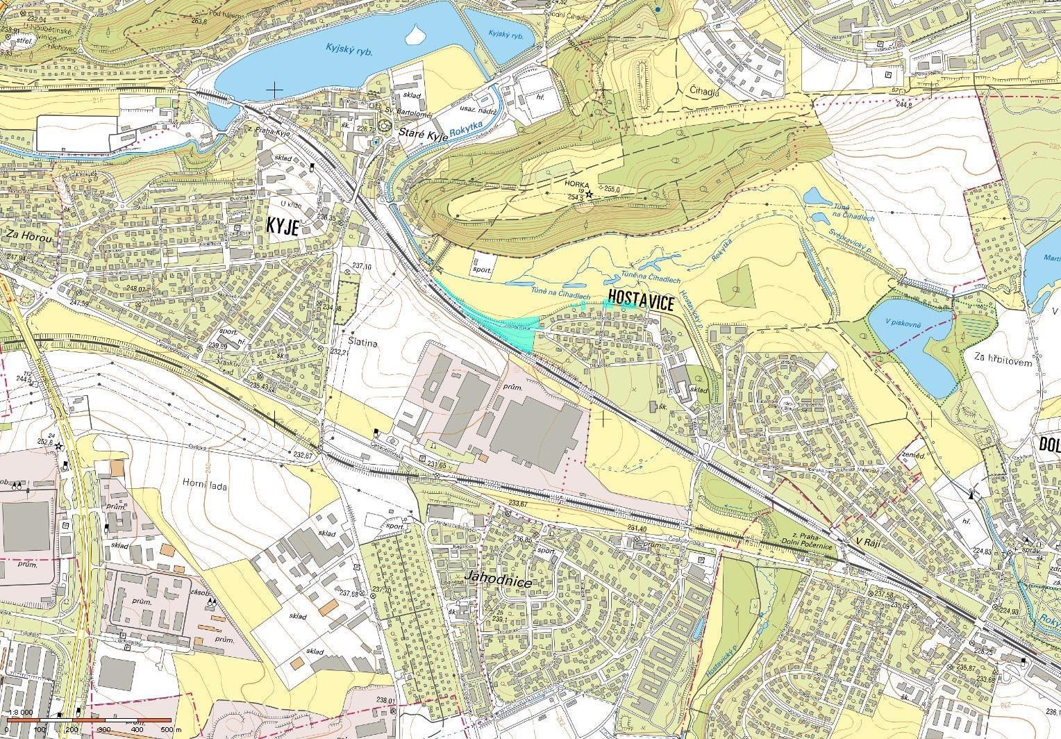 Prodej louka - Hodějovská, Praha, 14 867 m² - 5