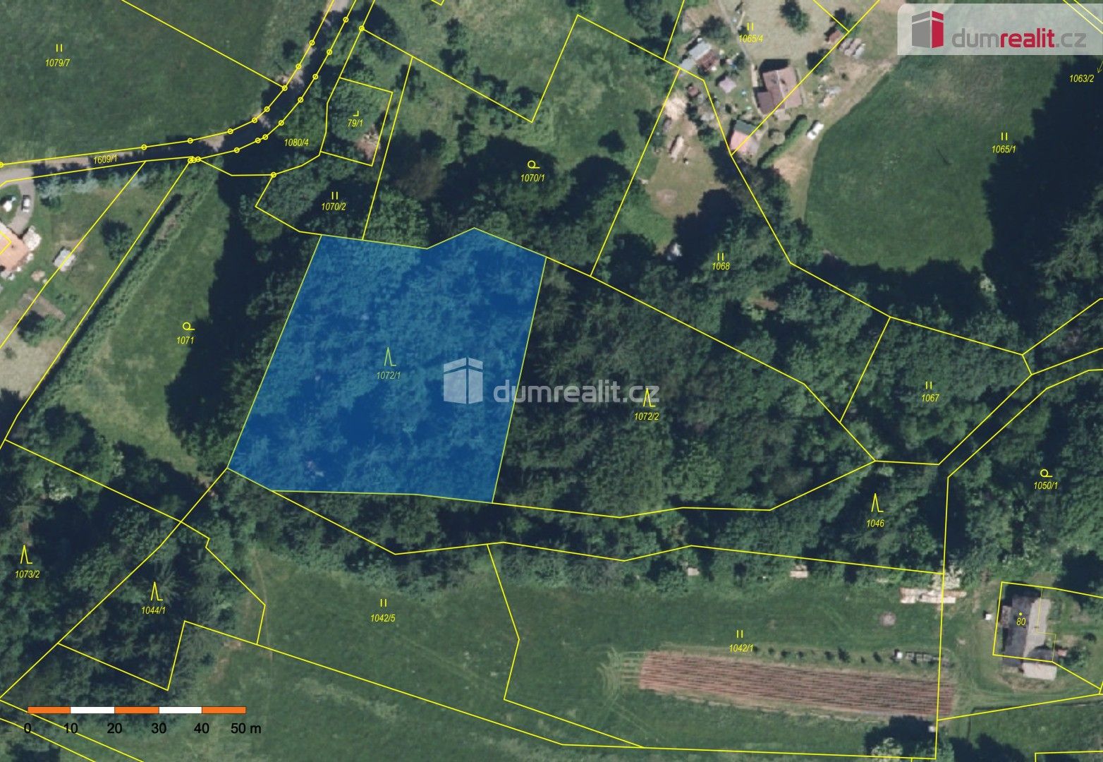 Lesy, Bítouchov, Semily, 3 301 m²