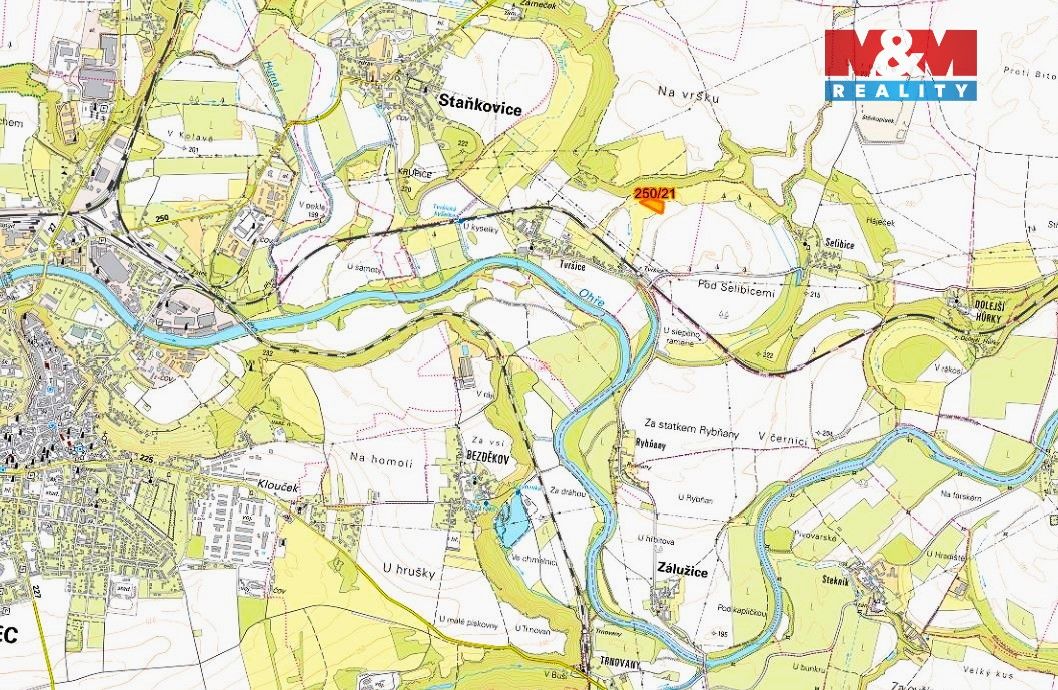 Prodej pozemek pro bydlení - Staňkovice u Žatce, 439 49