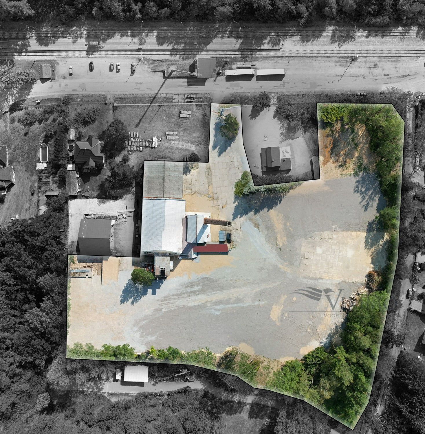 Sklady, Jílovice, 18 100 m² - 1