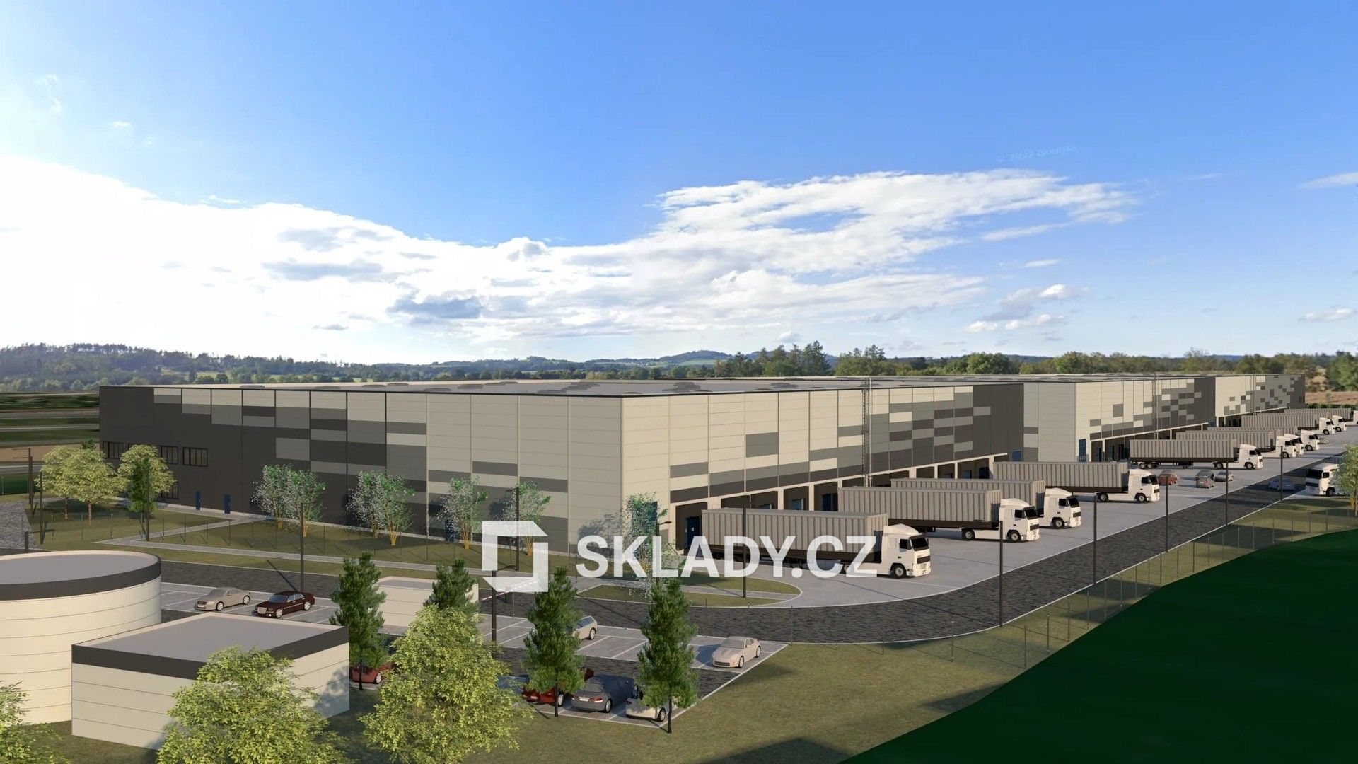 Sklady, Chotoviny, 7 045 m² - 1