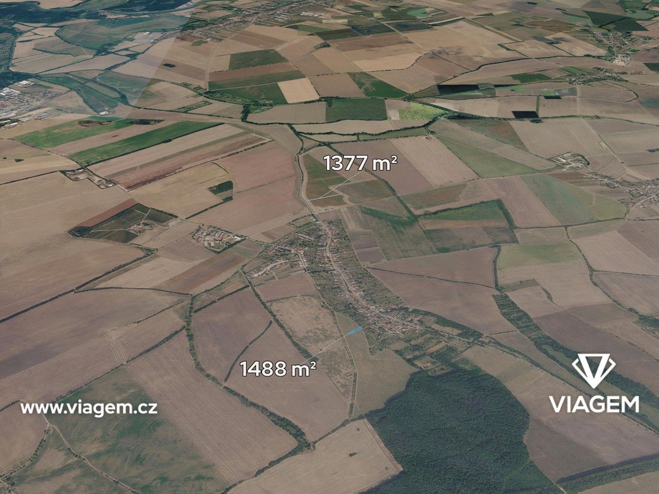 Zemědělské pozemky, Tvarožná Lhota, okres Hodonín, Jihomoravský kraj