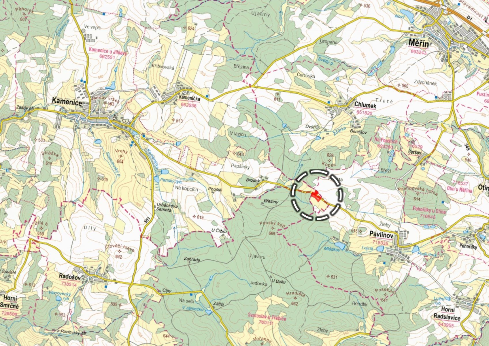 Zemědělský pozemek · Kamenice - 4